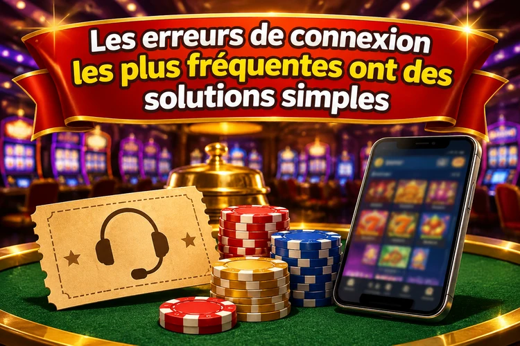 Les erreurs de connexion les plus fréquentes ont des solutions simples